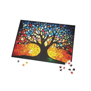 Stained Glass Tree 1000 pcs